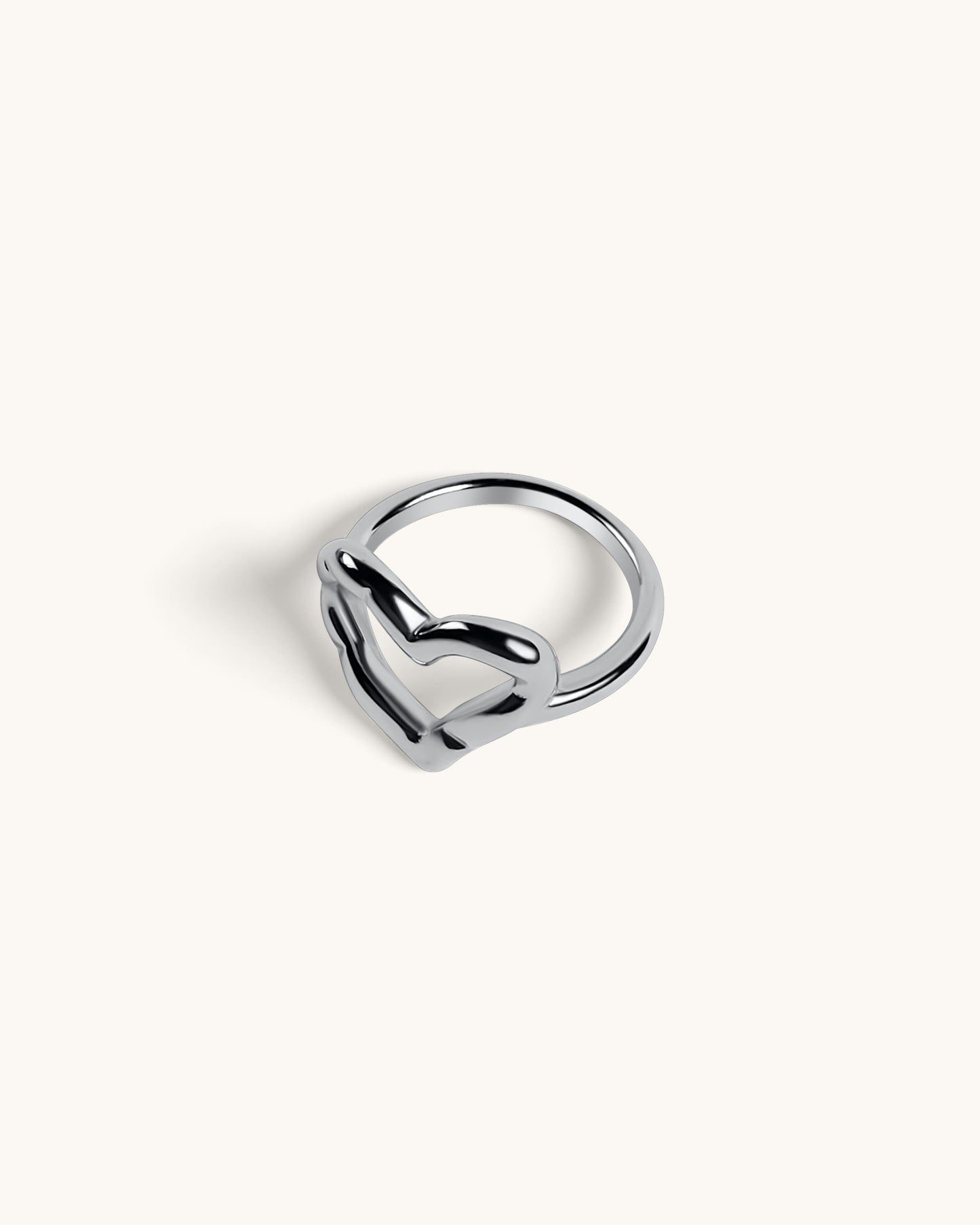 Bold Statement Heart Ring - Aurora - R34