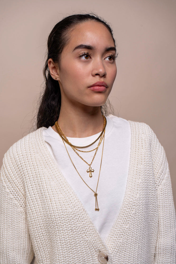 Statement Verstelbare Ketting - Brooklyn