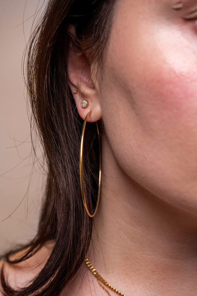 Basic Hoop Earrings - Yasmine
