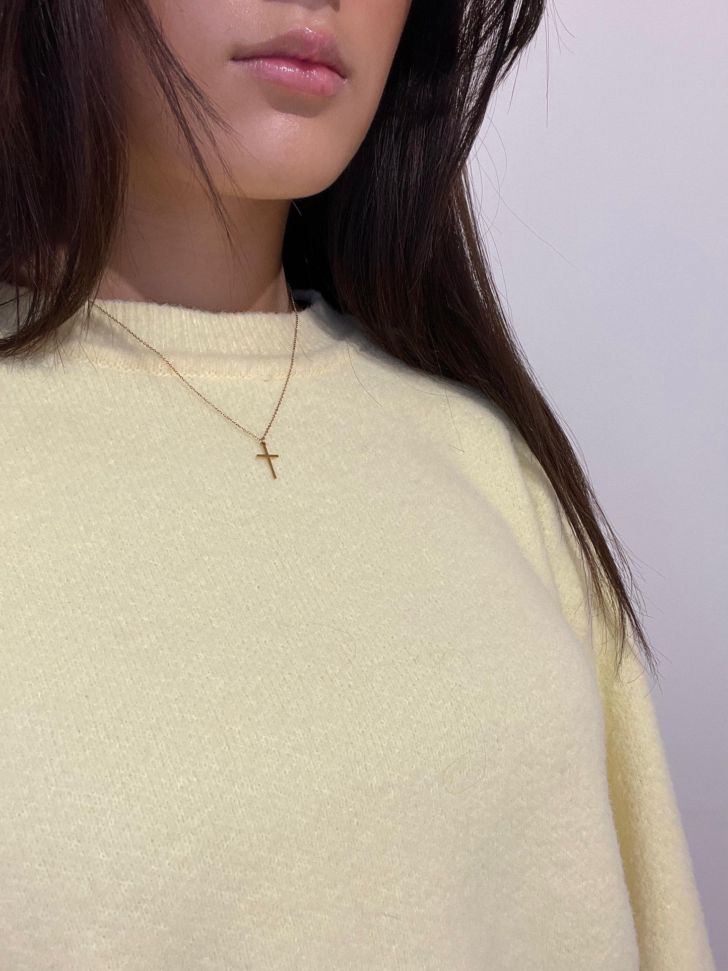 Collier Croix Classique - Veerle