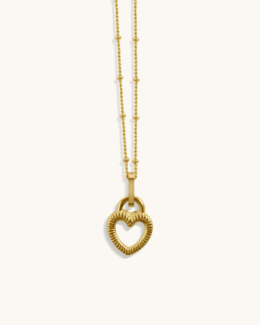 Collier Bold Hart avec Deux Couleurs - Cassidy