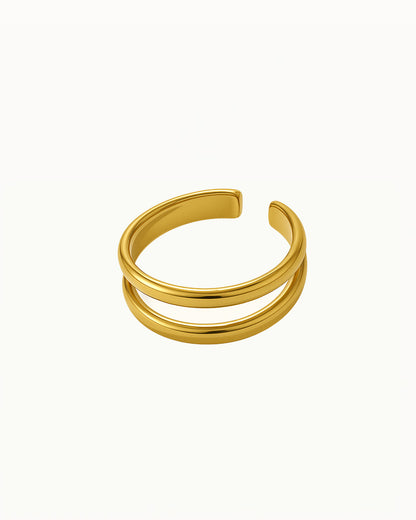 Statement Double Ring - Charlotte - R20