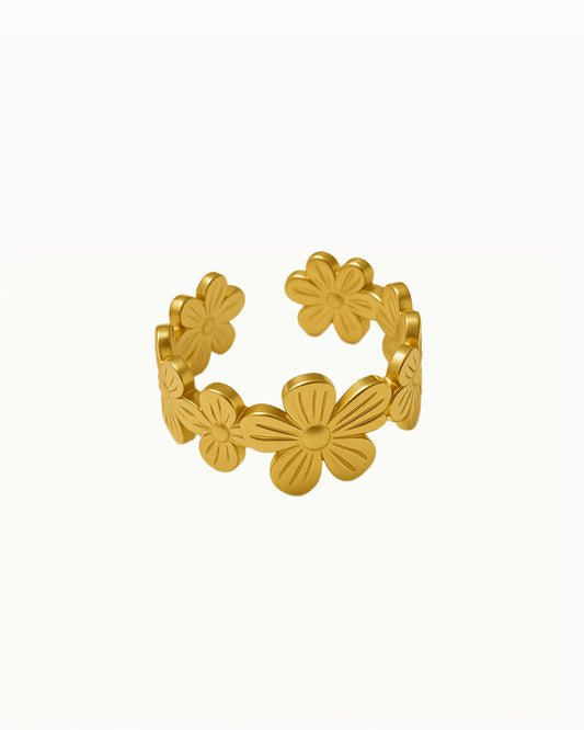 Bague Dorée Bloemetjes - Dallas - R44