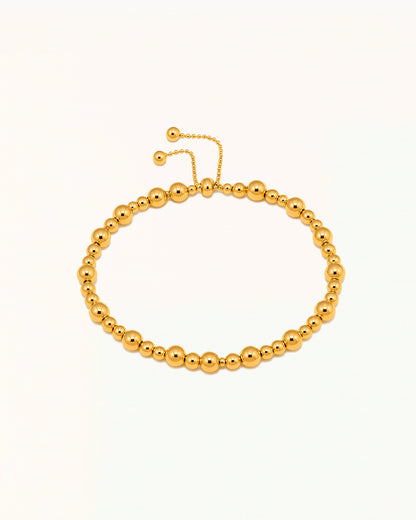 Bracelet en or avec perles - Dunya