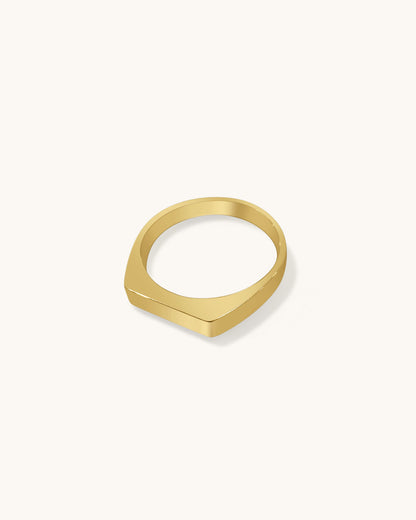 Einfacher Flachring - Lara - R12
