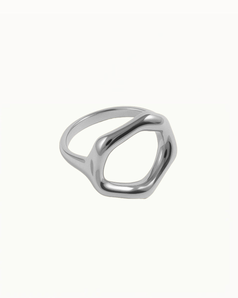 Chunky Round Statement Ring - Lea - R35