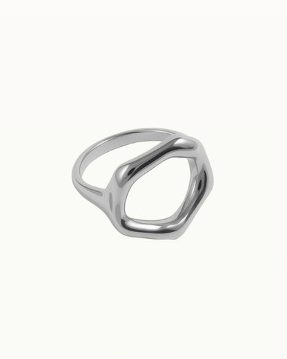 Chunky Round Statement Ring - Lea - R35