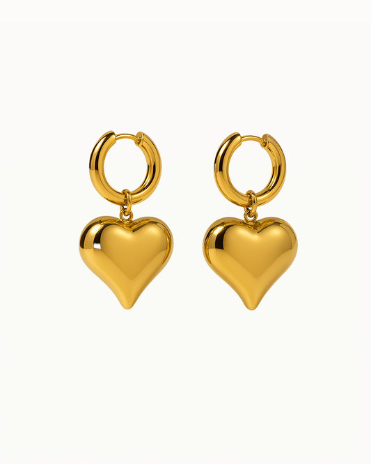 Boucles d'oreilles Chunky Hart - Liv
