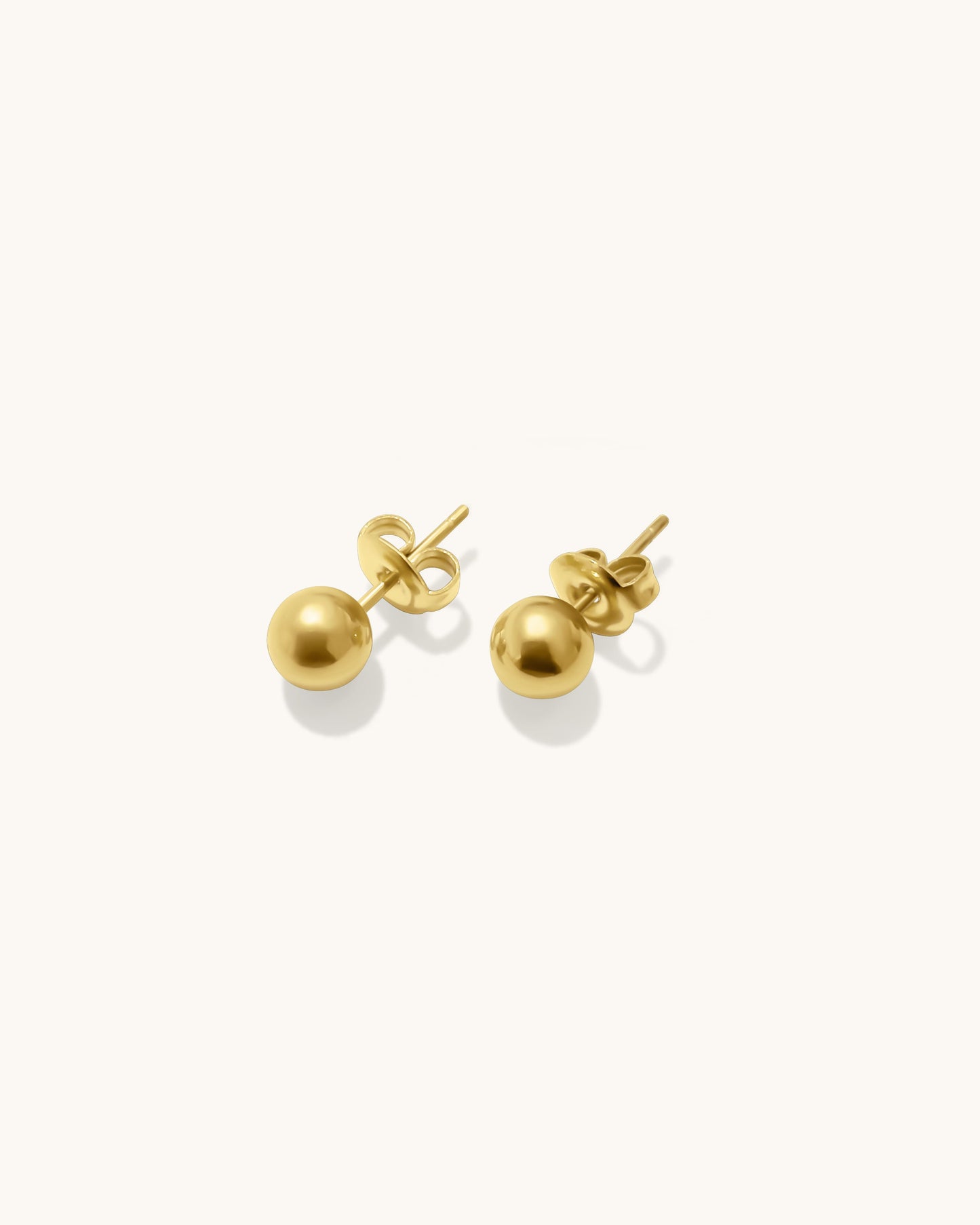 Minimalist Ball Earrings - Lorena