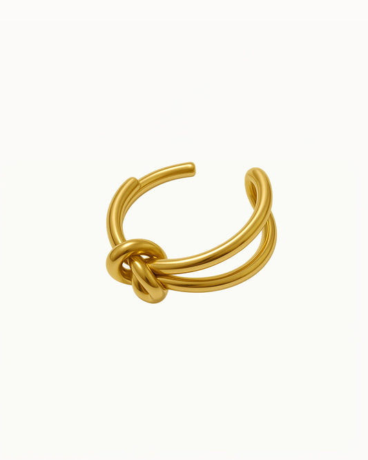 Bague Knoop avec Ouverture - Martina - R33