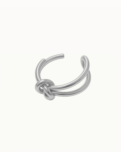 Button Ring with Opening - Martina - R33