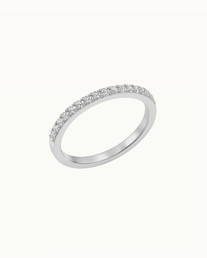 Refined Ring with Crystals - Esra - R30