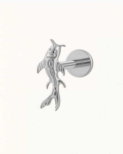 Elegantes Titan-Fisch-Piercing - Anais