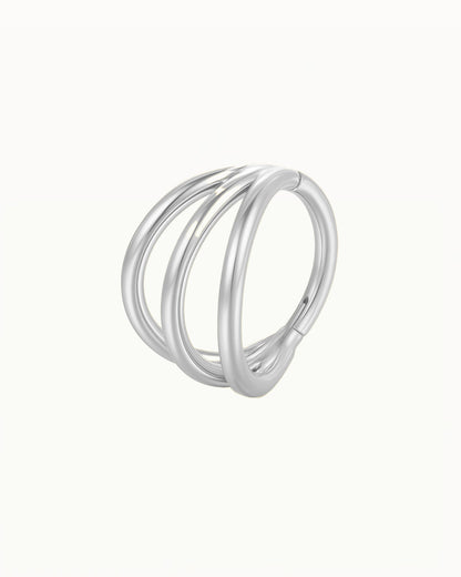 Titan Dreifach Minimalistisches Piercing - Nouria