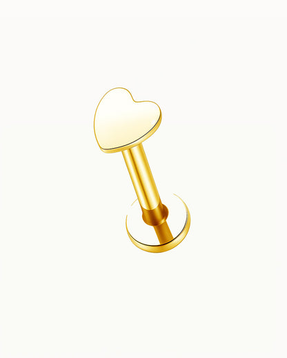 Titan Herz Piercing - Fluss