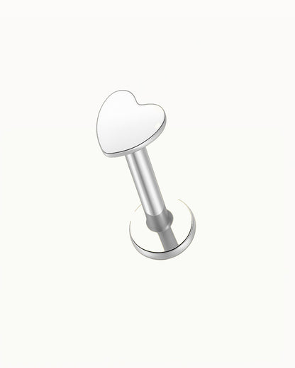 Titan Herz Piercing - Fluss