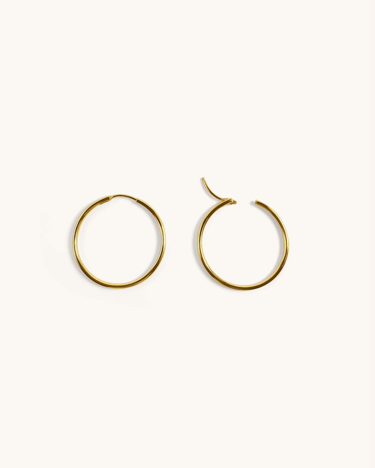 Boucles d'oreilles Basic Hoop - Yasmine